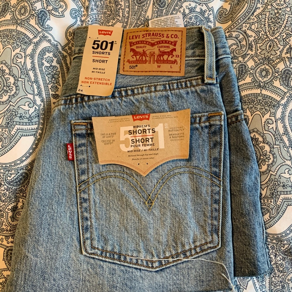NWT Levi’s 501 Shorts